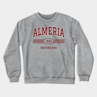 Almeria University 1993 Crewneck Sweatshirt